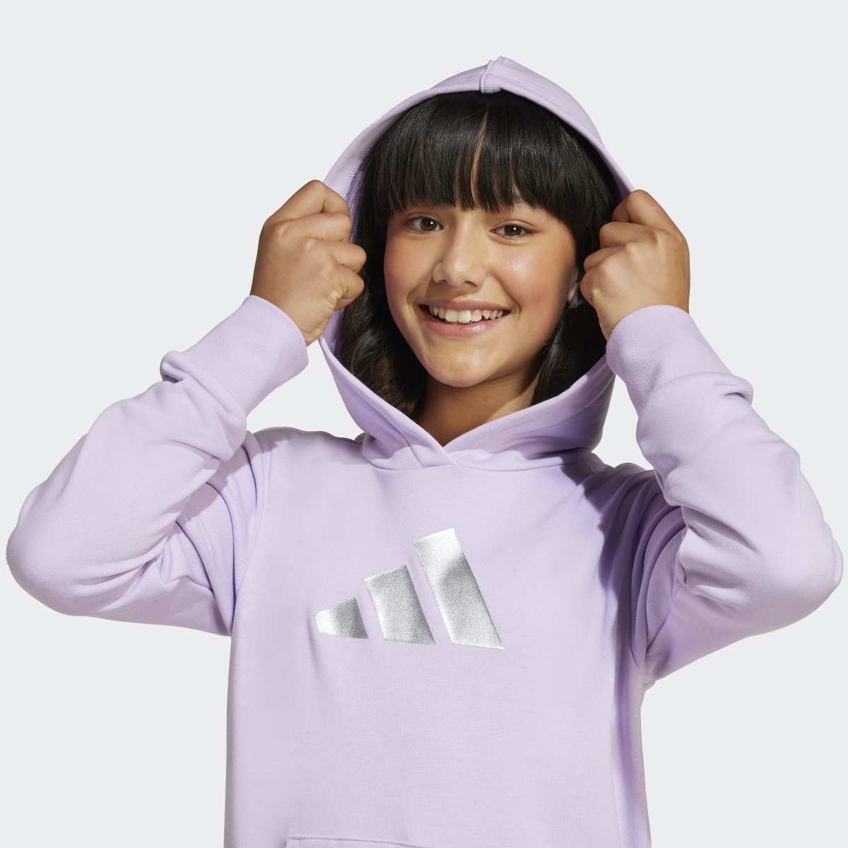 Sweatshirt de Menina Glam Graphic Violeta-4