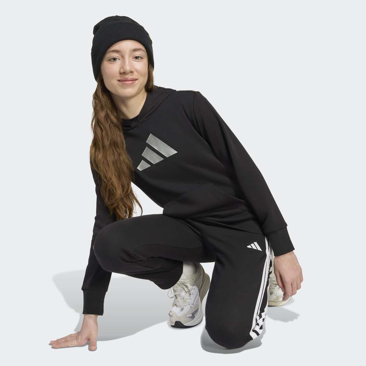 Sweatshirt de Menina Table Tee Preto-5