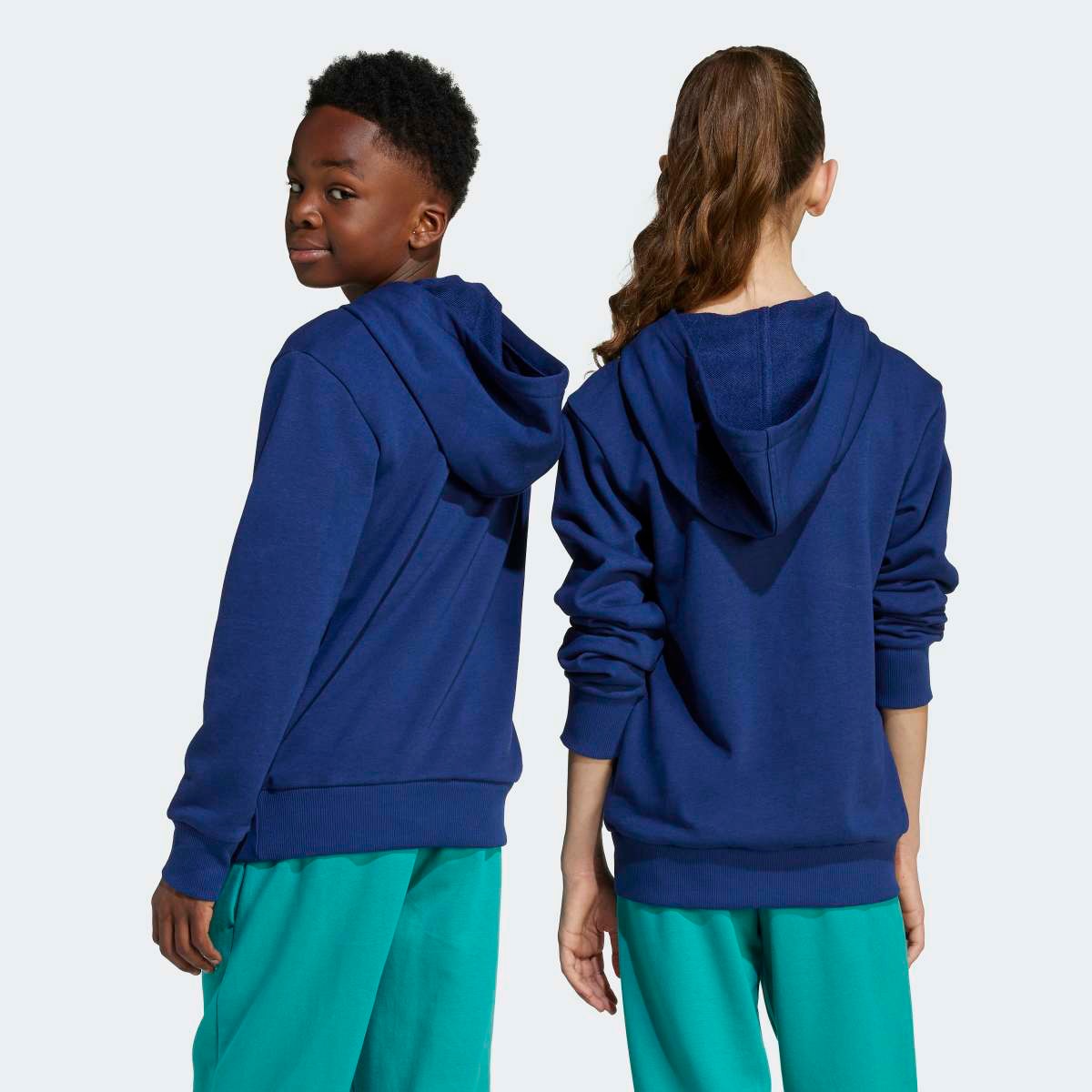 Sweatshirt de criança Essentials Azul-escuro-2
