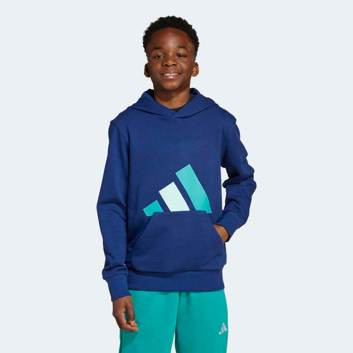 Sweatshirt de criança Essentials Azul-escuro-3