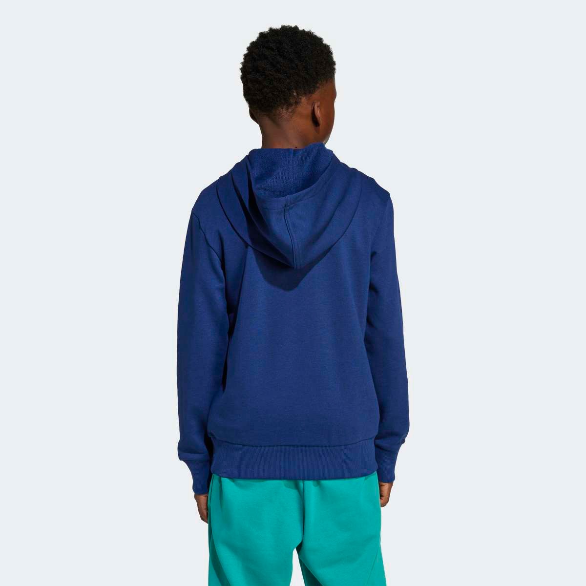 Sweatshirt de criança Essentials Azul-escuro-4