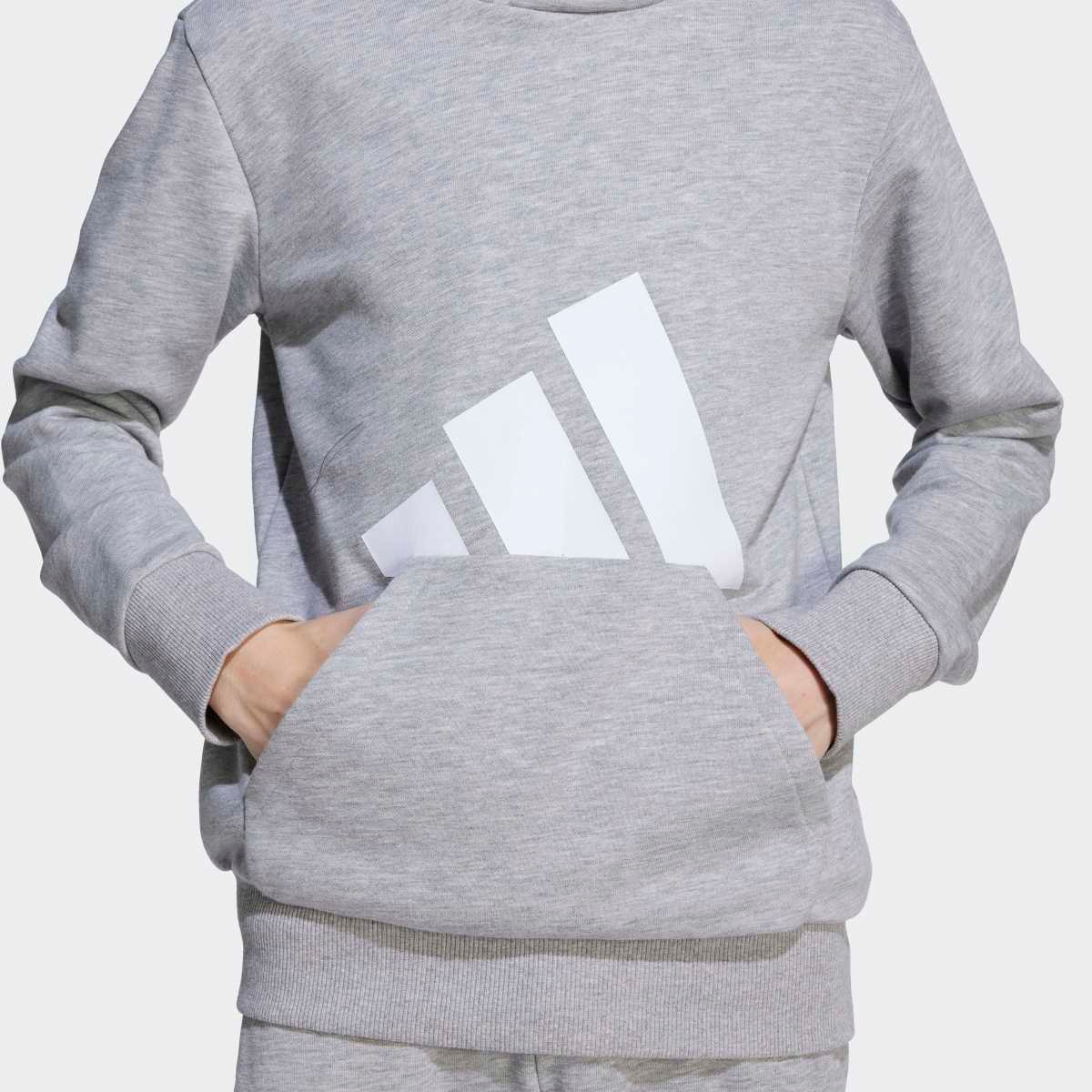 Sweatshirt de criança Essentials Cinzento-3
