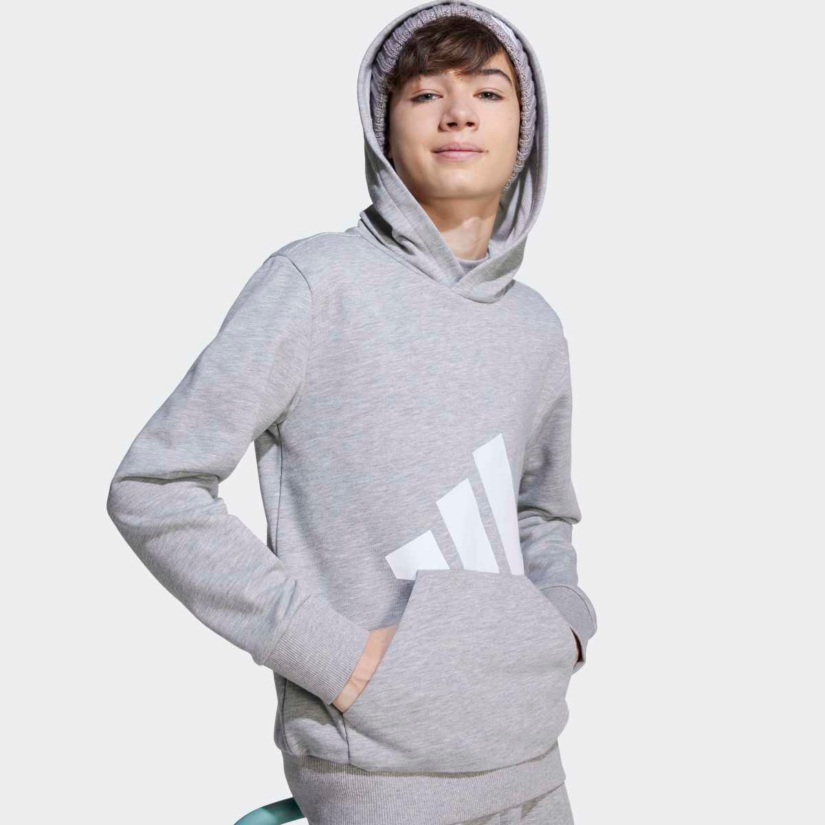 Sweatshirt de criança Essentials Cinzento-4