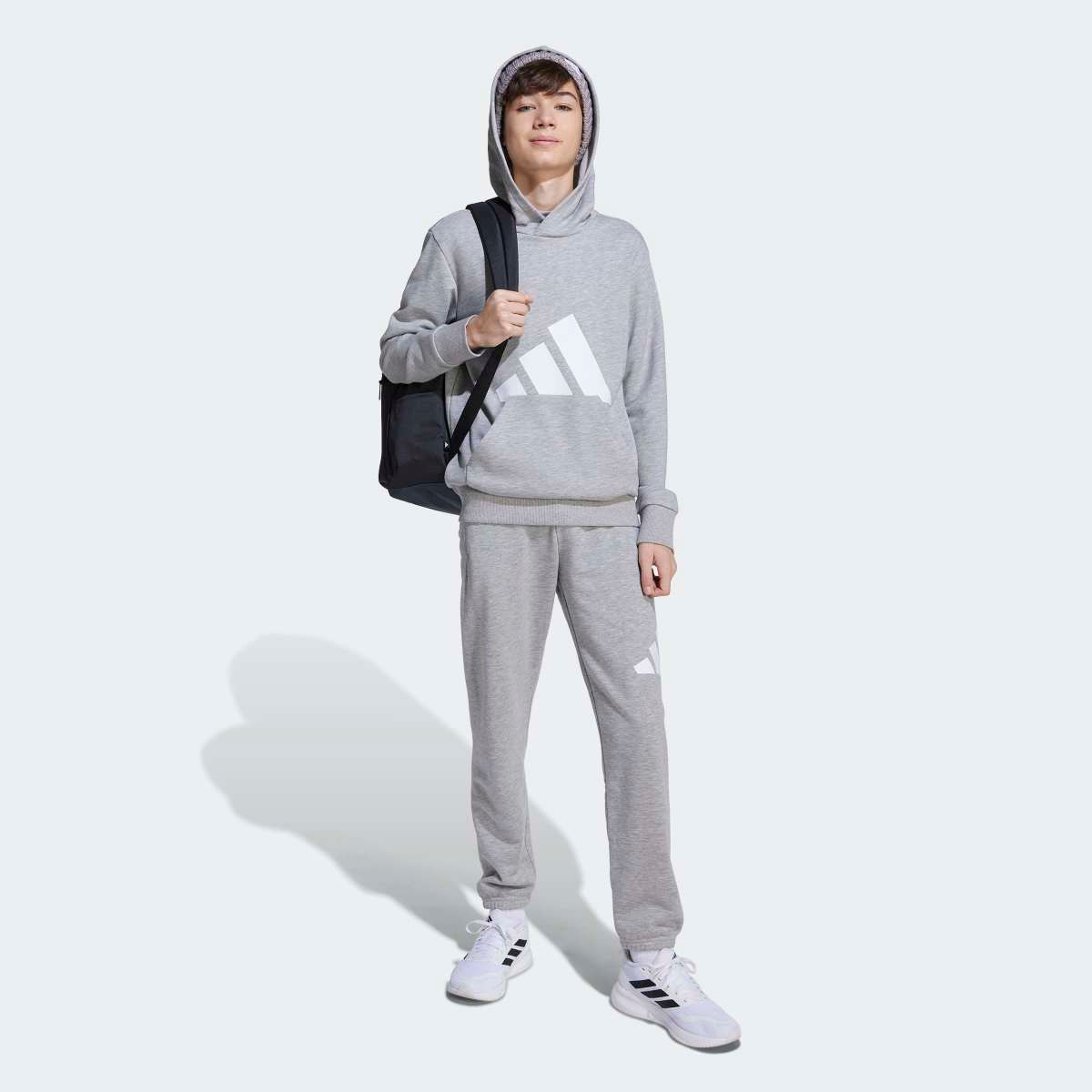 Sweatshirt de criança Essentials Cinzento-5