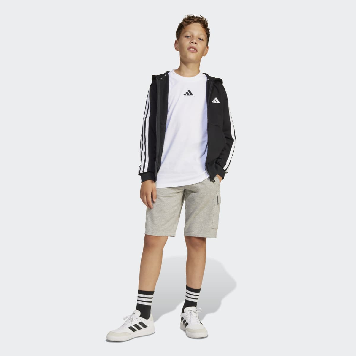 Sweatshirt de criança Essentials Preto-5