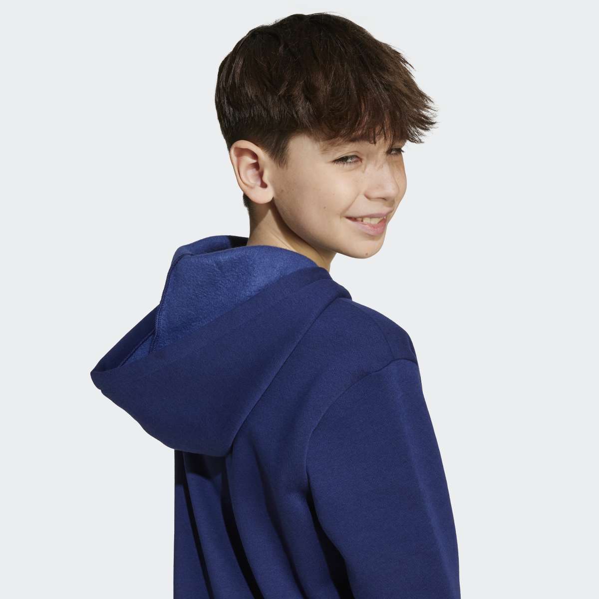 Sweatshirt de Criança Seasonals Essentials Collegiate Typography Azul-5