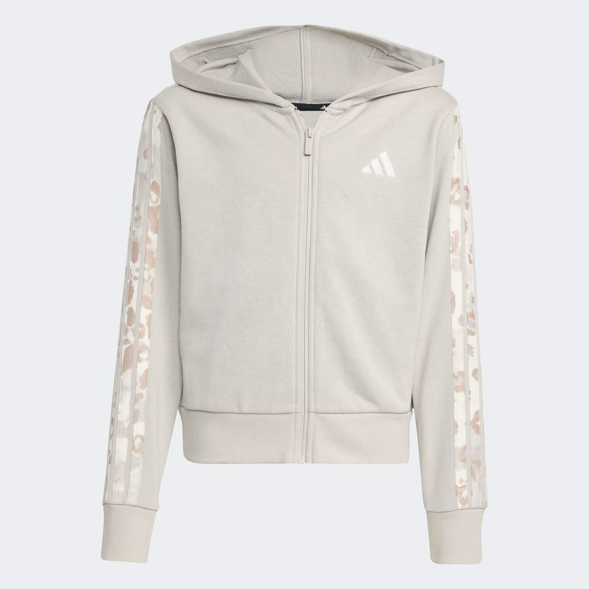Sweatshirt de Menina 3-Stripes Animal French Terry Cinzento-6