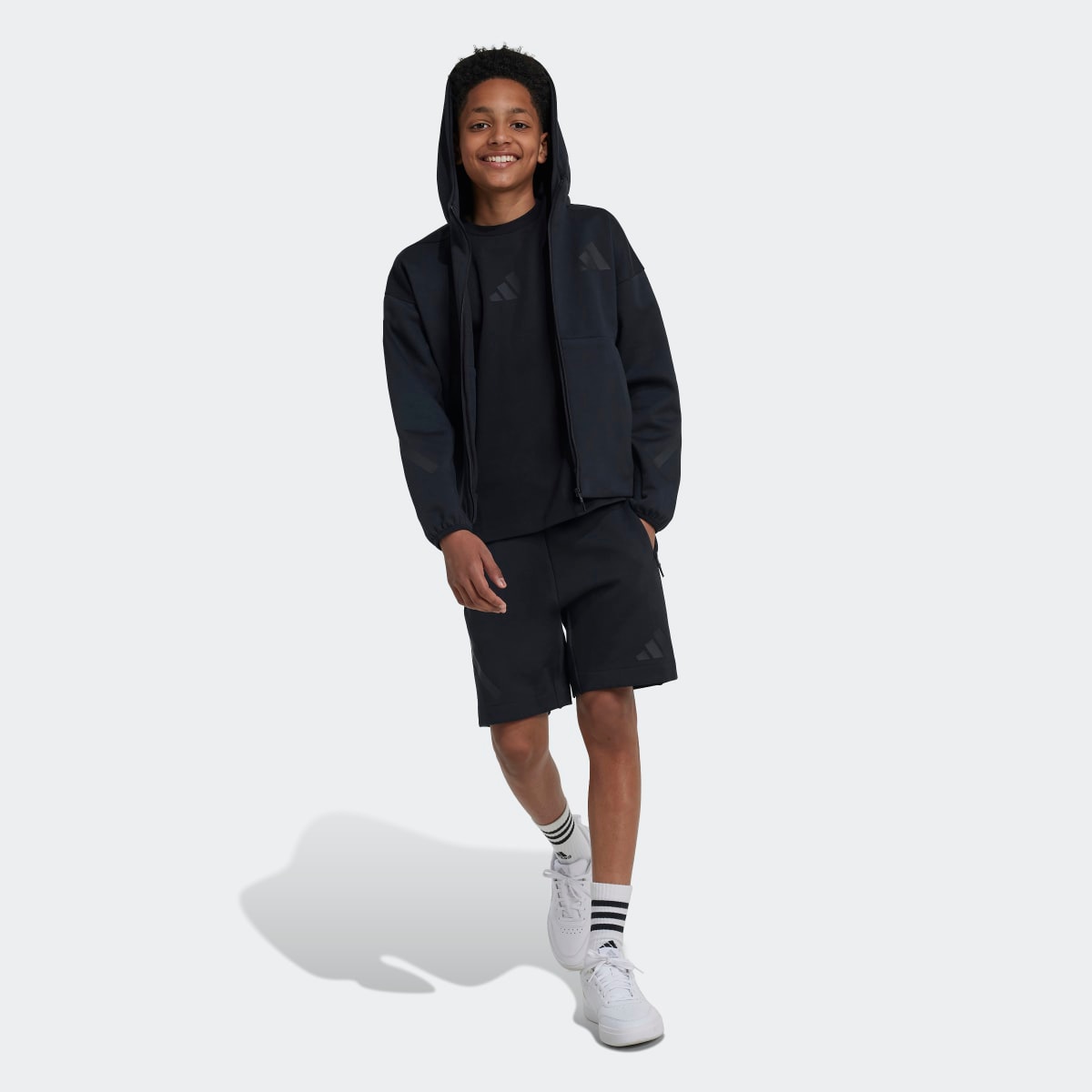 Sweatshirt de criança Z.N.E. Preto-5