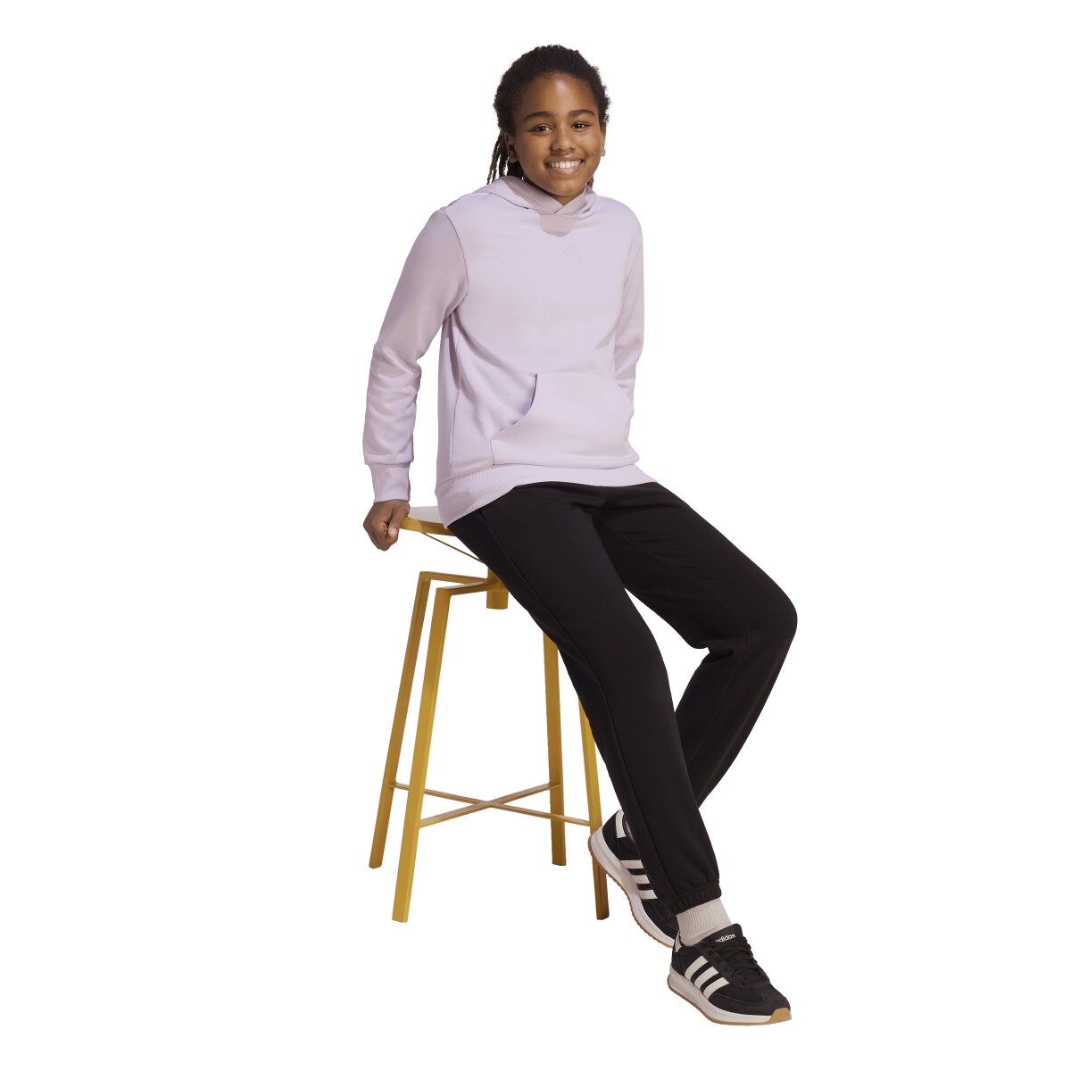 Sweatshirt de criança Essentials Violeta-4