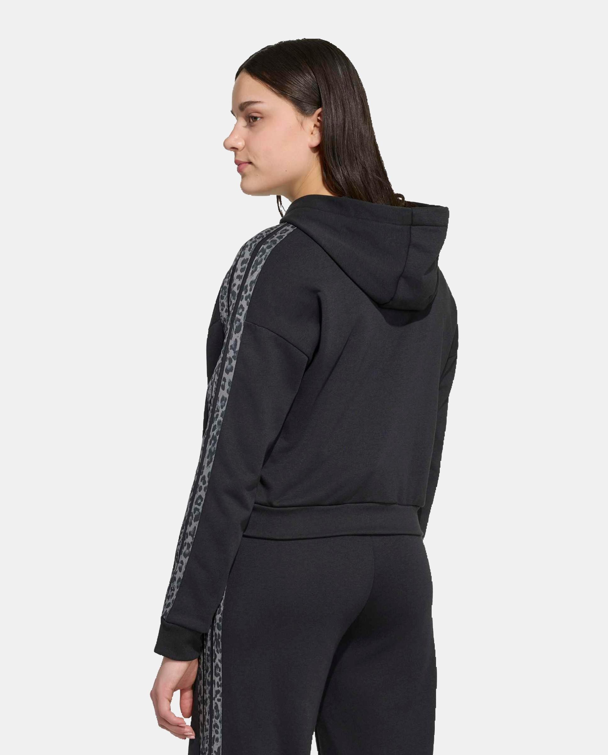 Sweatshirt de Menina 3S FZ Preto-2