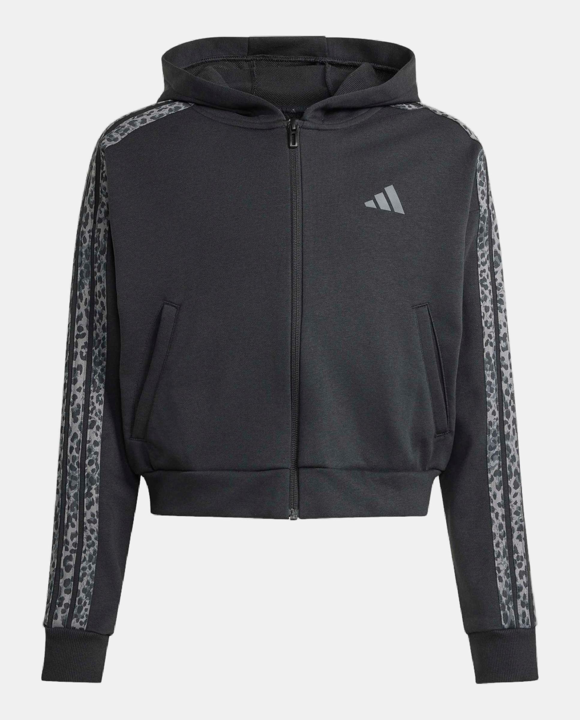Sweatshirt de Menina 3S FZ Preto-6