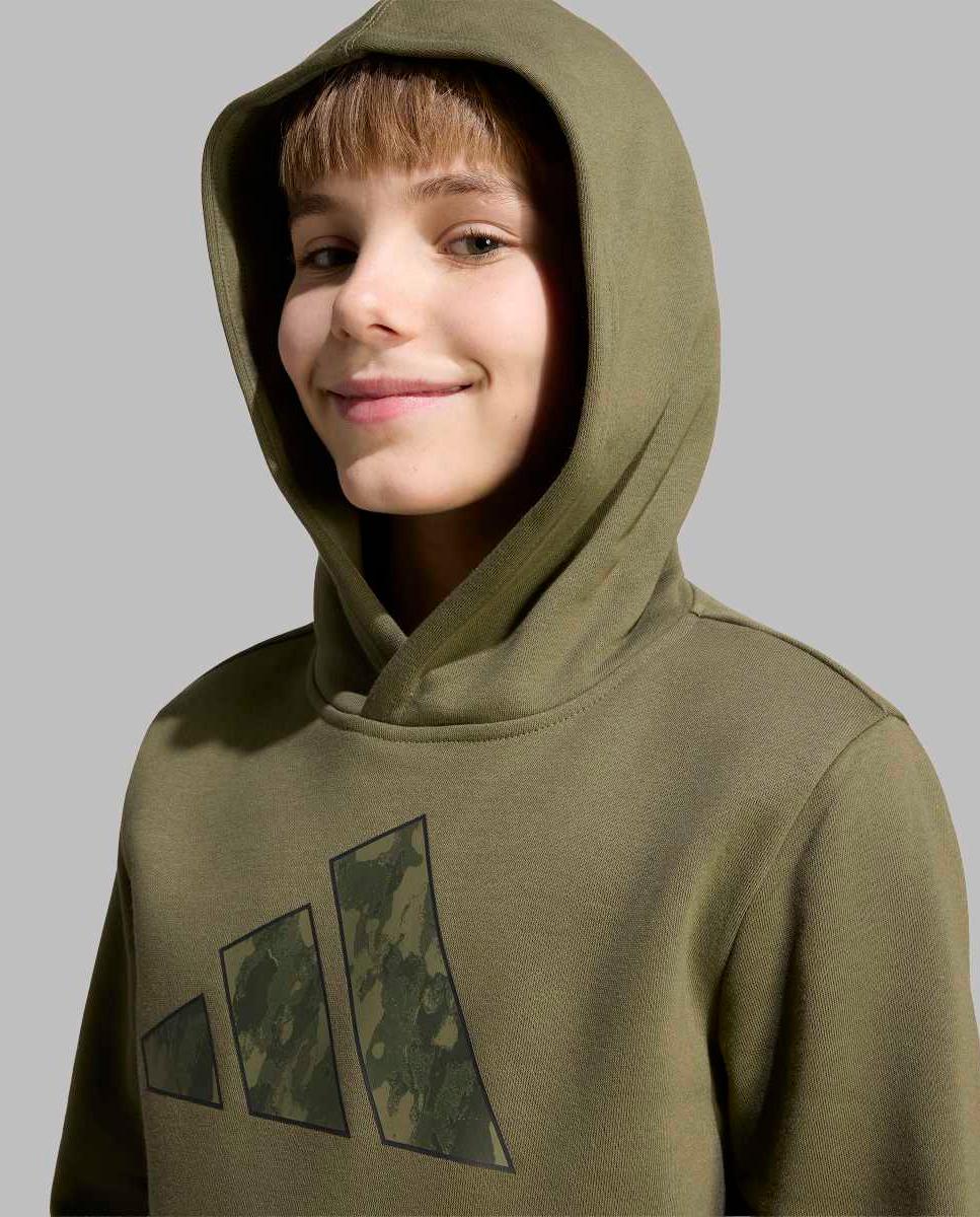 Sweatshirt de Criança Seasonals Camo Verde-6