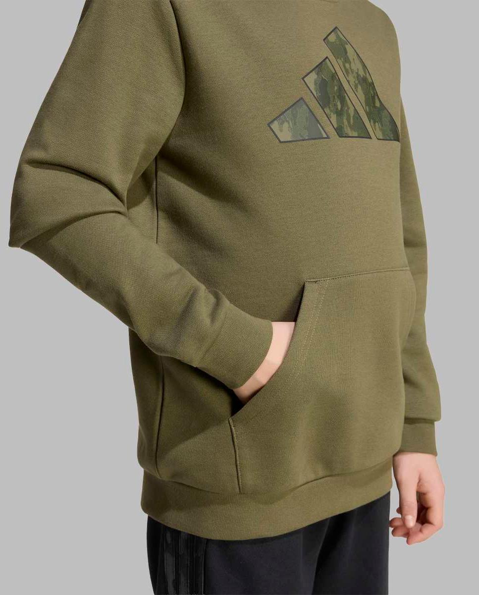 Sweatshirt de Criança Seasonals Camo Verde-7