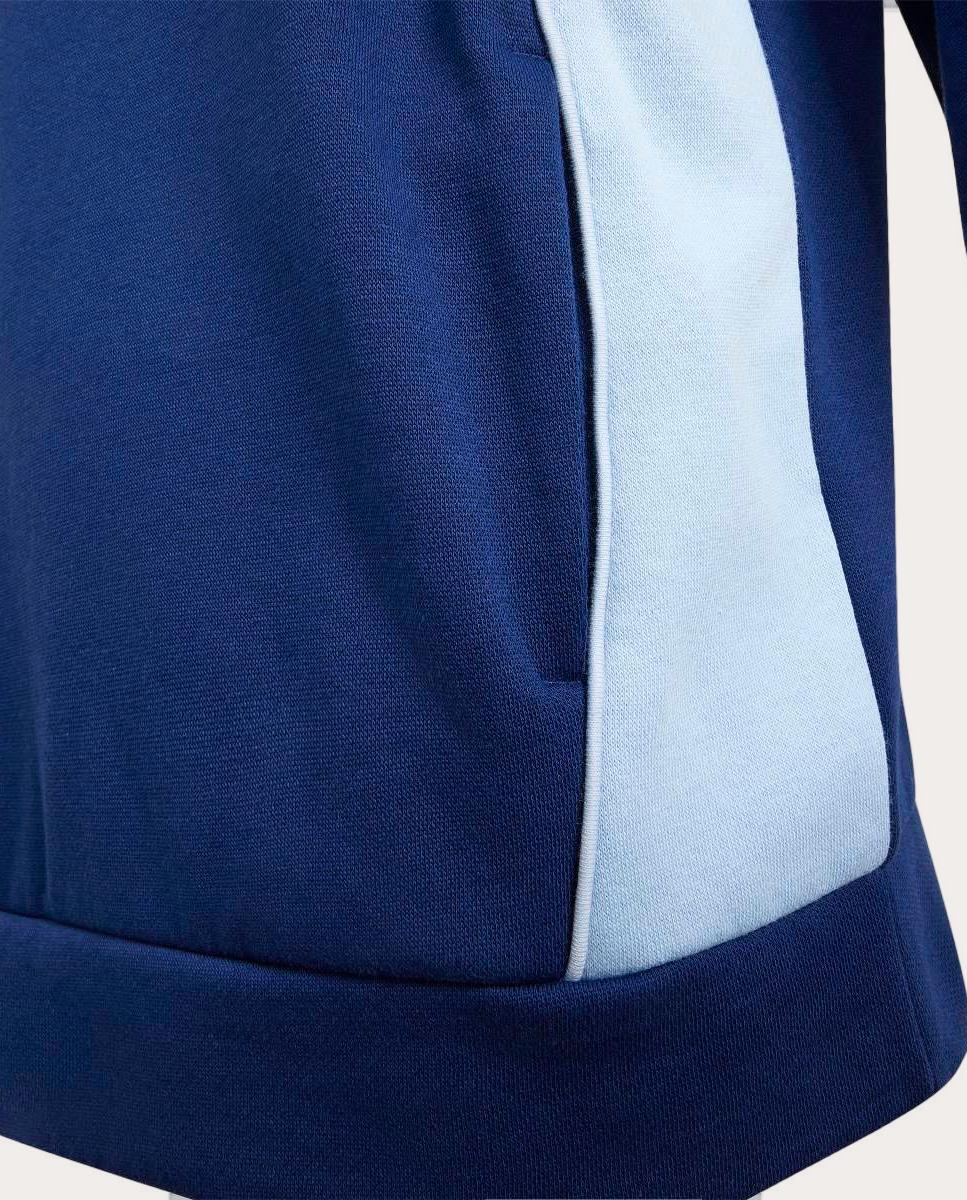 Sweatshirt de Criança Seasonals Colorblock Azul-5