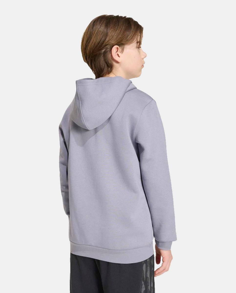 Sweatshirt de Criança Camo Print Cinzento-5
