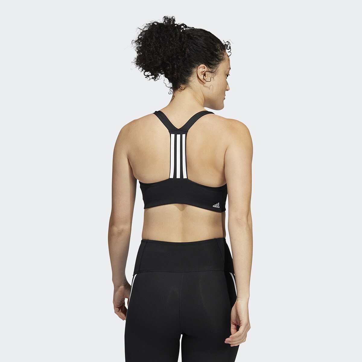 Top de Mulher Powerimpact Training Preto / Branco-2