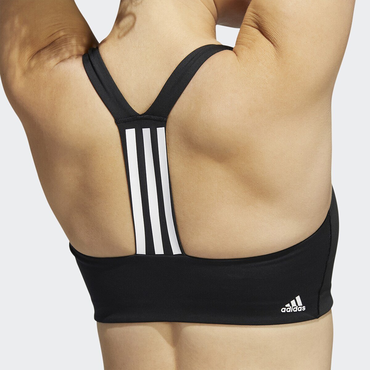Top de Mulher Powerimpact Training Preto / Branco-4