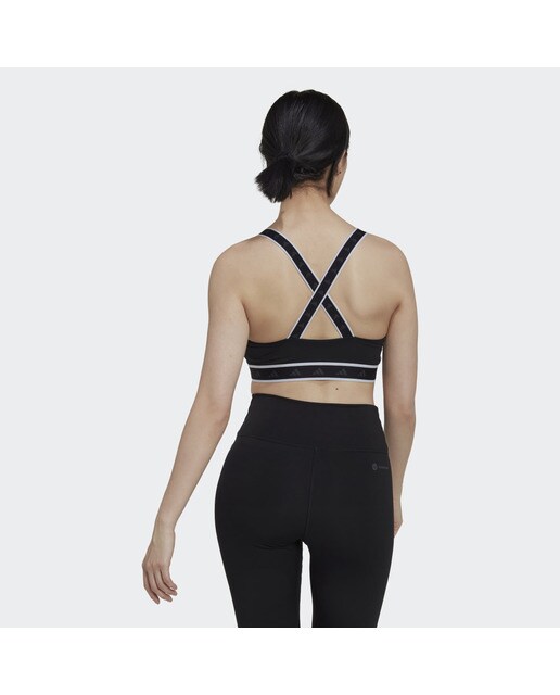 Top de Mulher Powerimpact Training Techfit Preto-2
