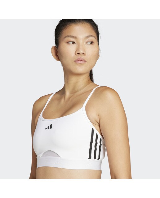 Top Desportivo de Mulher Bralette Hyperglam Branco / Preto-4