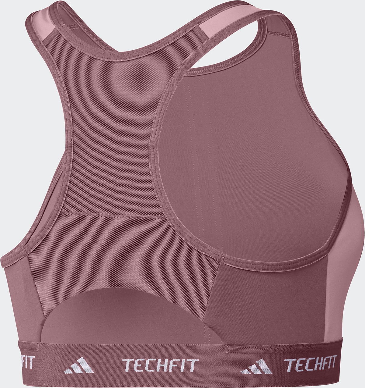 Soutien Desportivo de Mulher Techfit Medium-Support High-Neck Colorblock Rosa-2