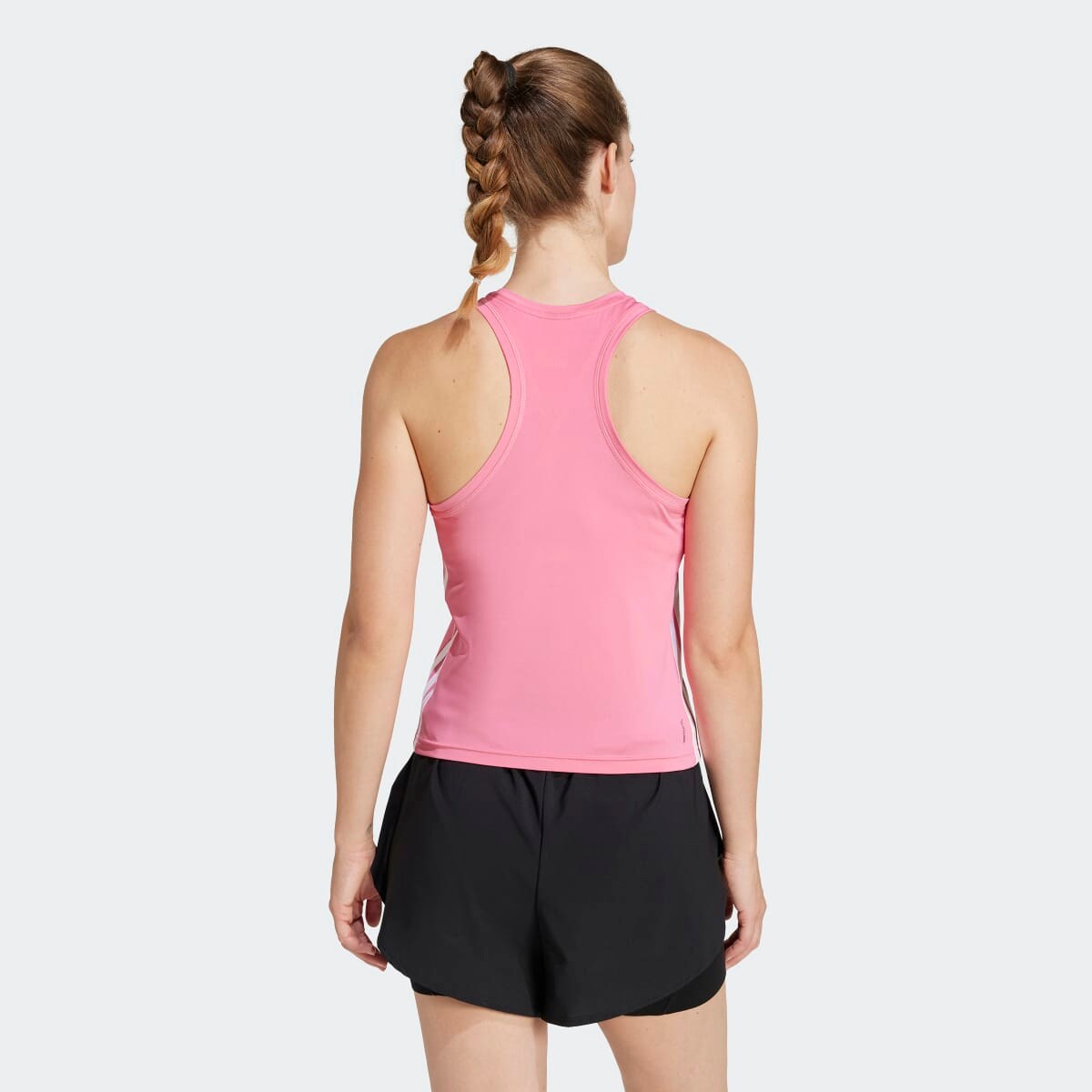 T-shirt de Alças de Mulher Train Essentials Workout 3 Faixas Rosa-2
