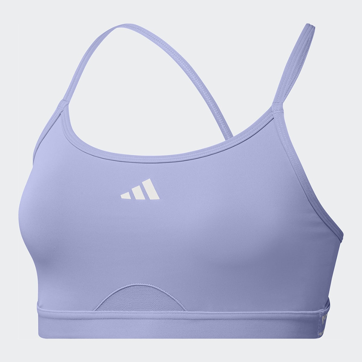 Top Desportivo Aeroreact Training 3 Faixas Violeta-1