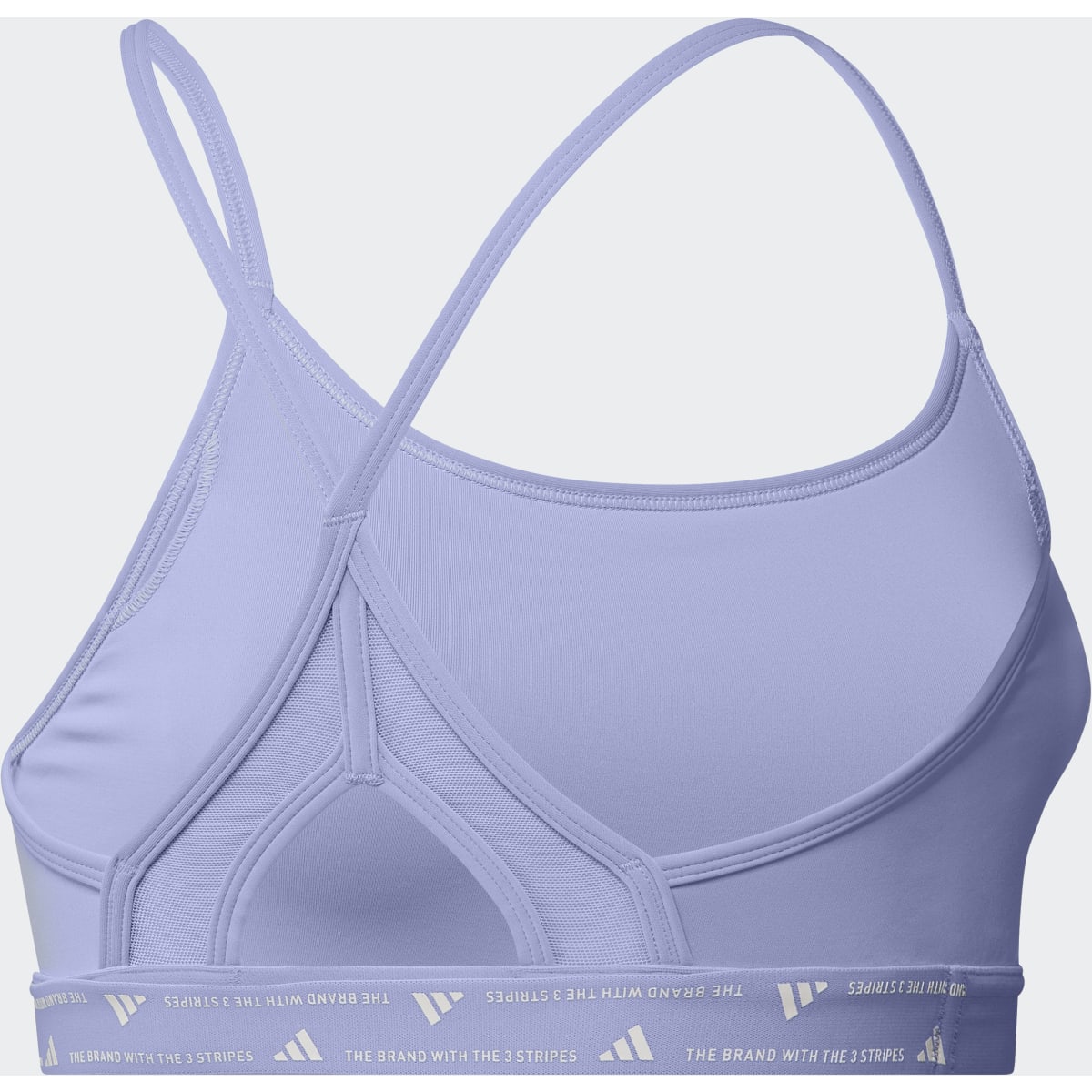 Top Desportivo Aeroreact Training 3 Faixas Violeta-2