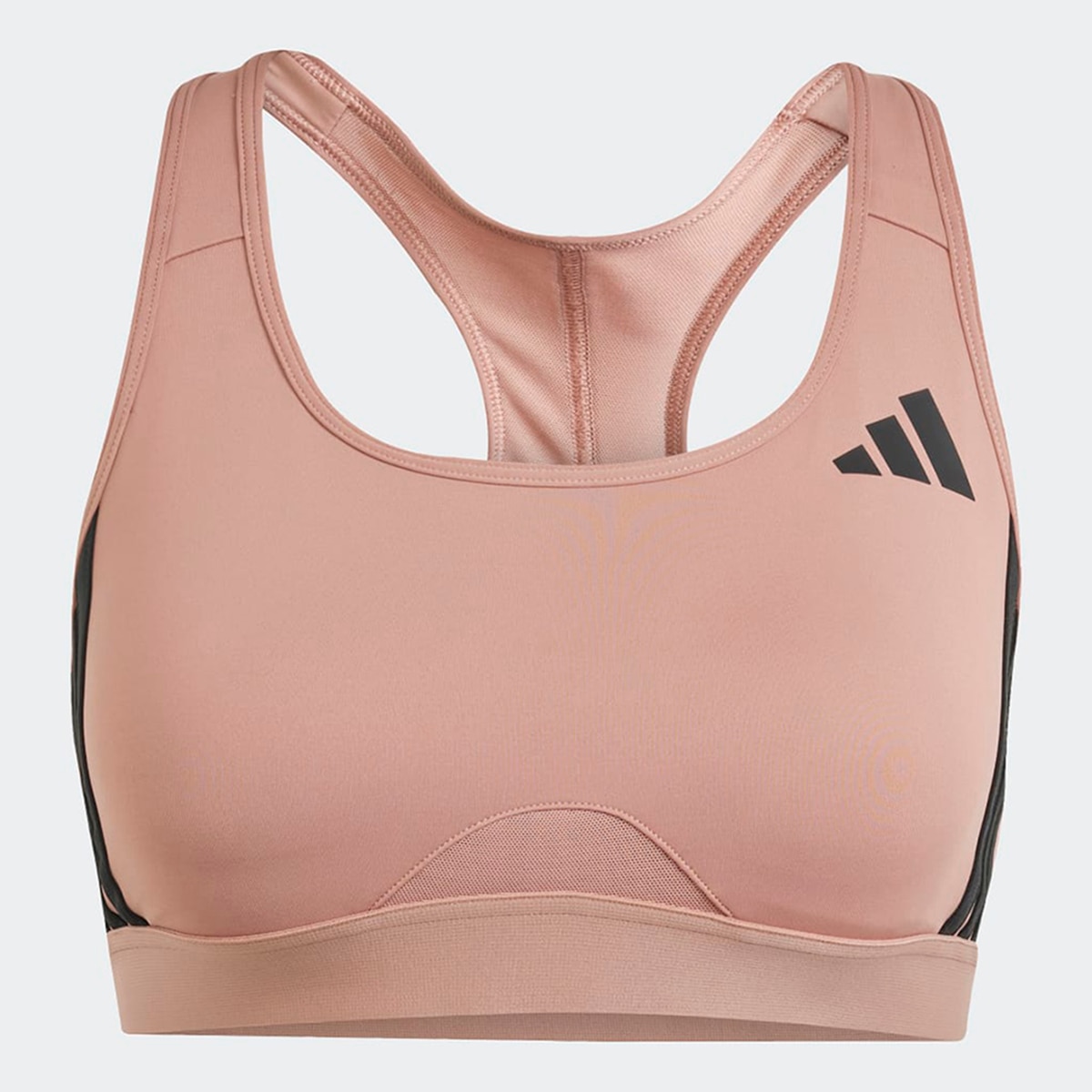 Top Desportivo Powerreact Train Medium-Support 3 Faixas Vermelho-1