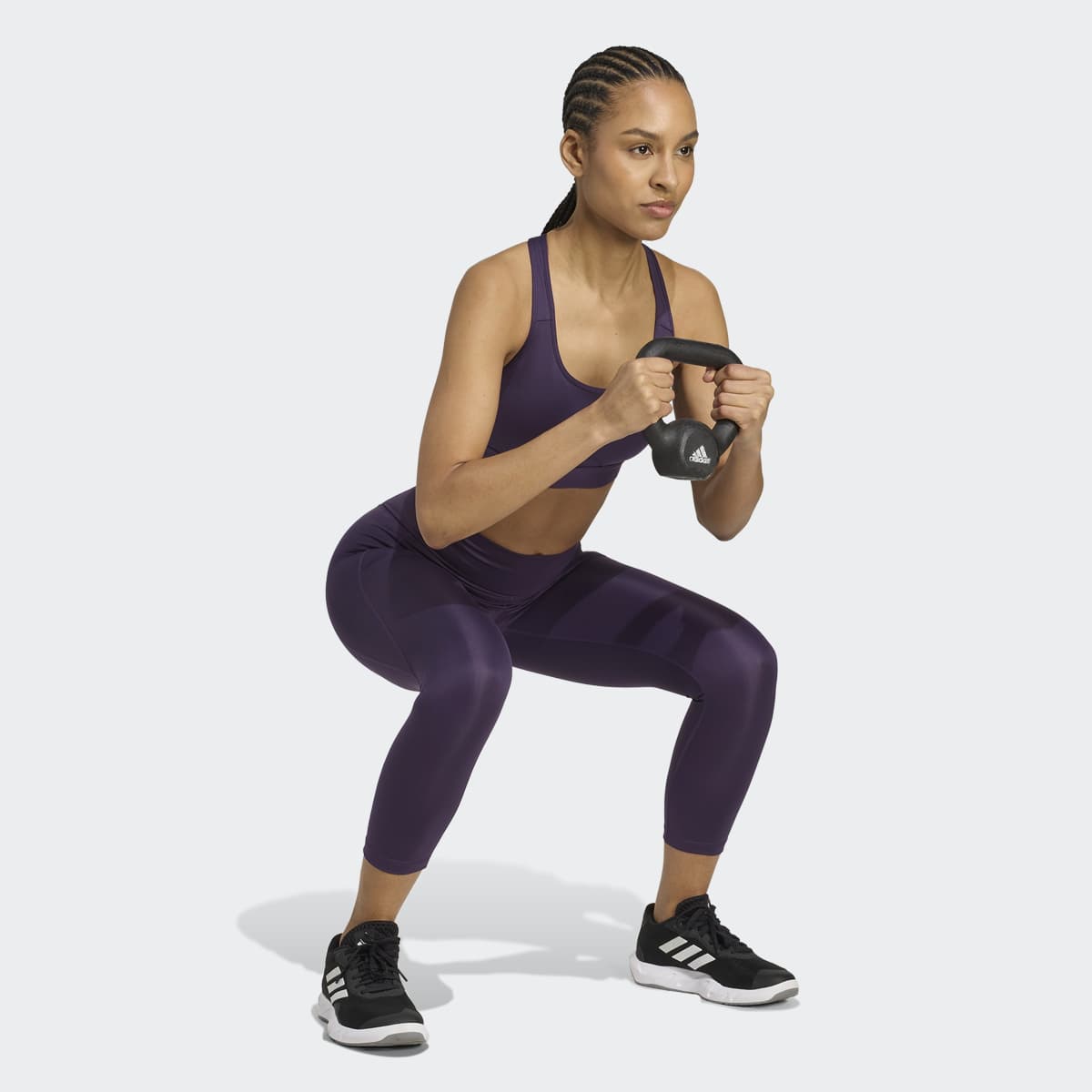 Top de Mulher Powerreact for Training Violeta-3