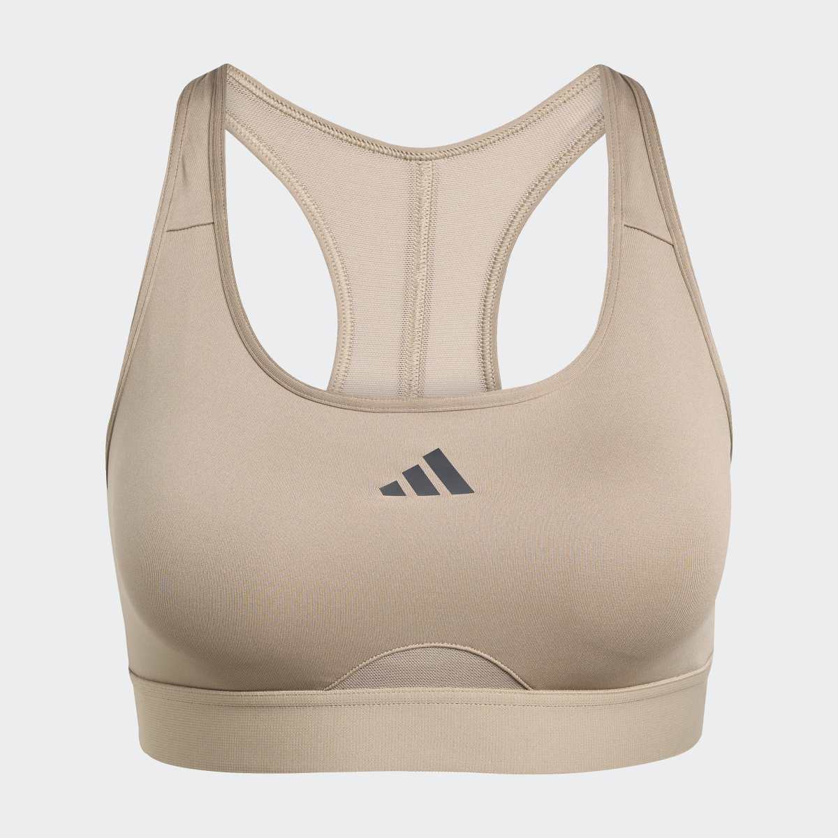 Top de Mulher Powerreact for Training Castanho-6