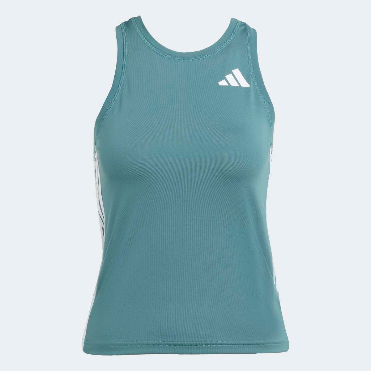 T-shirt de Mulher Train Essentials Workout 3 Faixas Verde-6