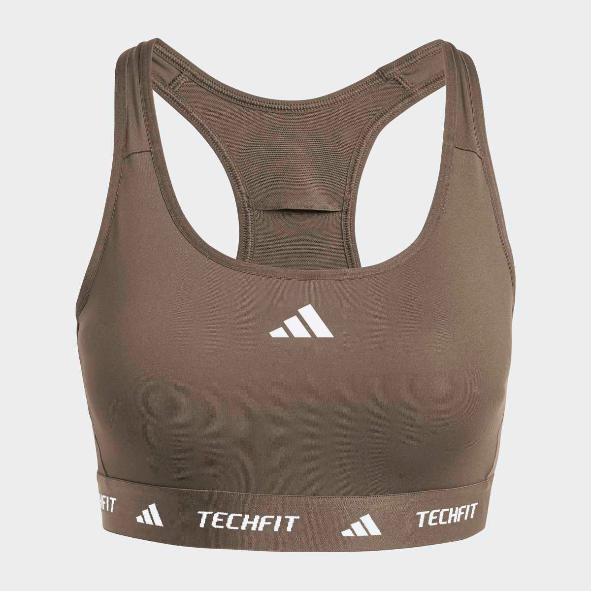 Top de Mulher Techfit Castanho-6