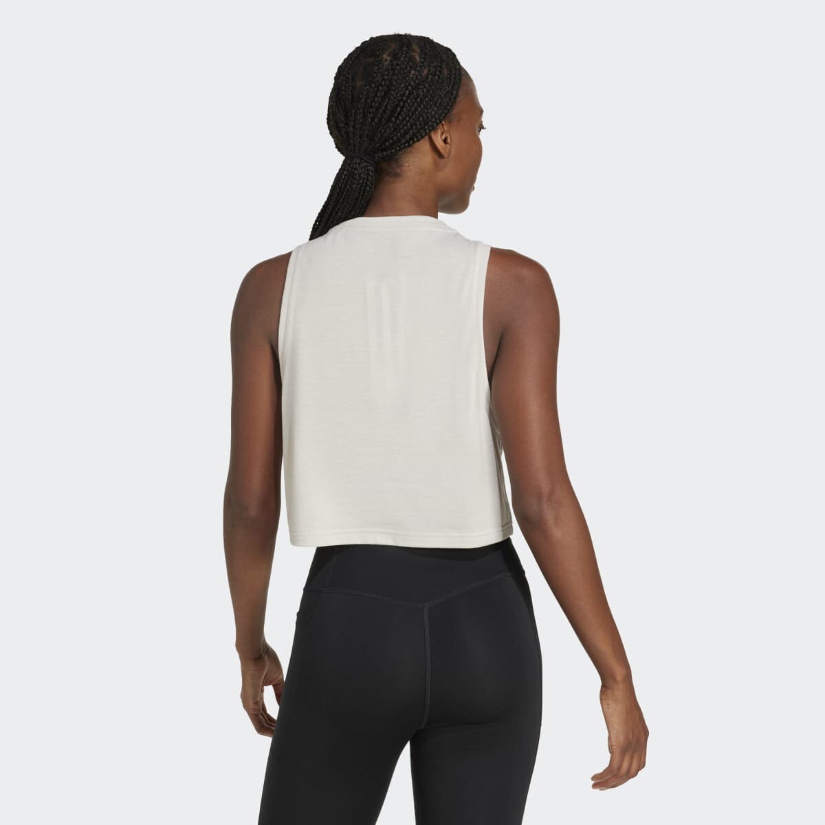 T-shirt de Mulher Train Essentials Boxy Workout Cinzento-2