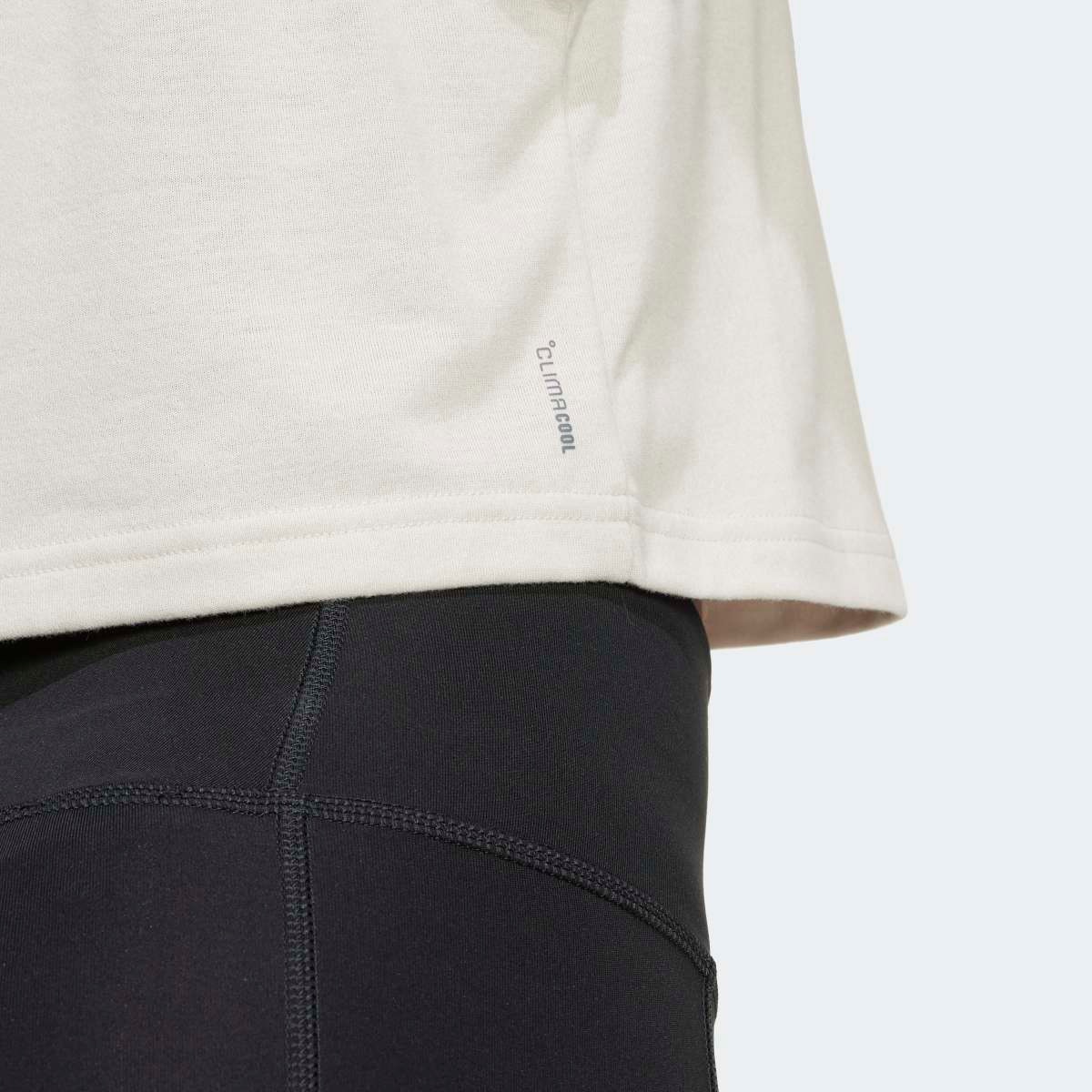 T-shirt de Mulher Train Essentials Boxy Workout Cinzento-4