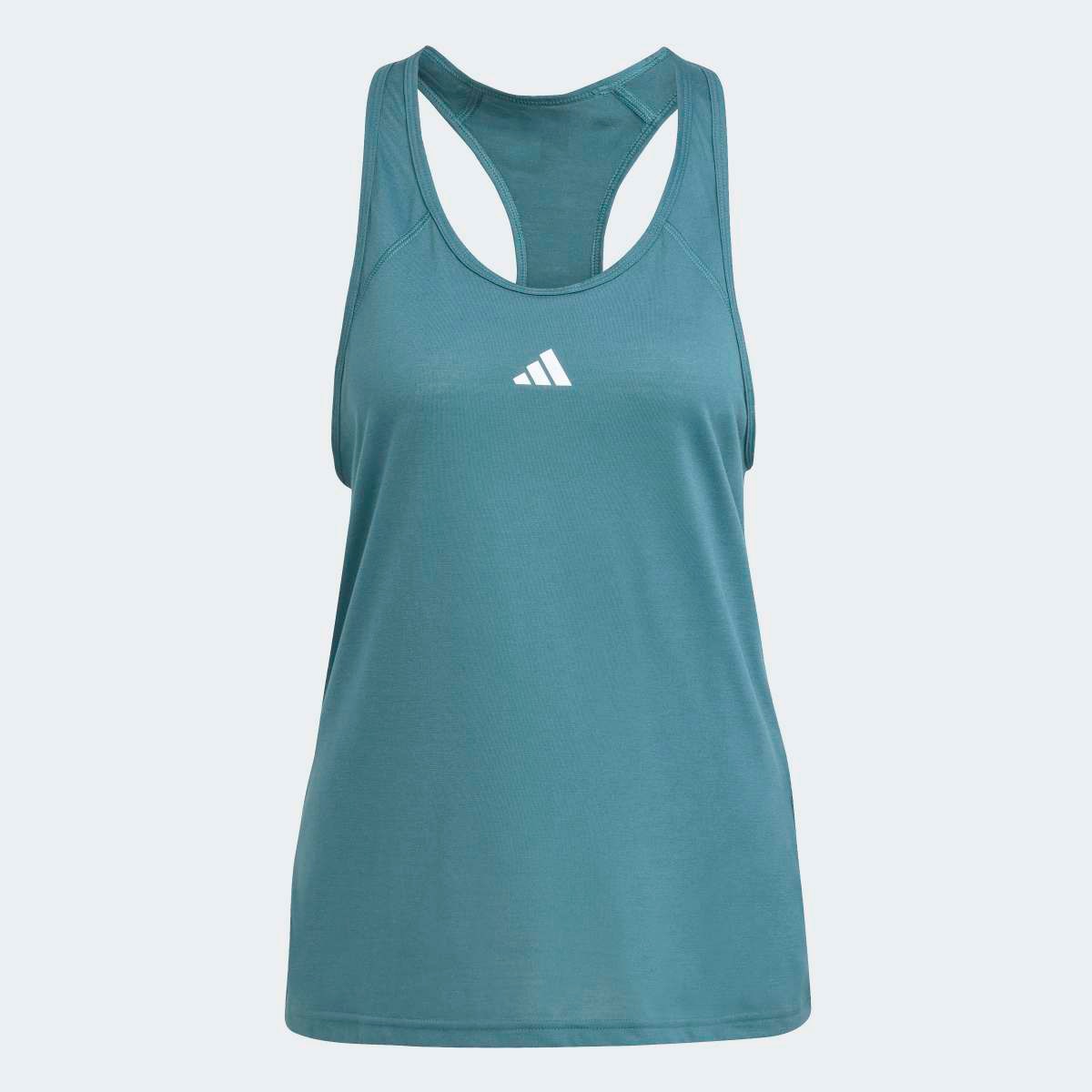 T-shirt de Mulher Train Essentials Minimal Branding Racerback Verde-6