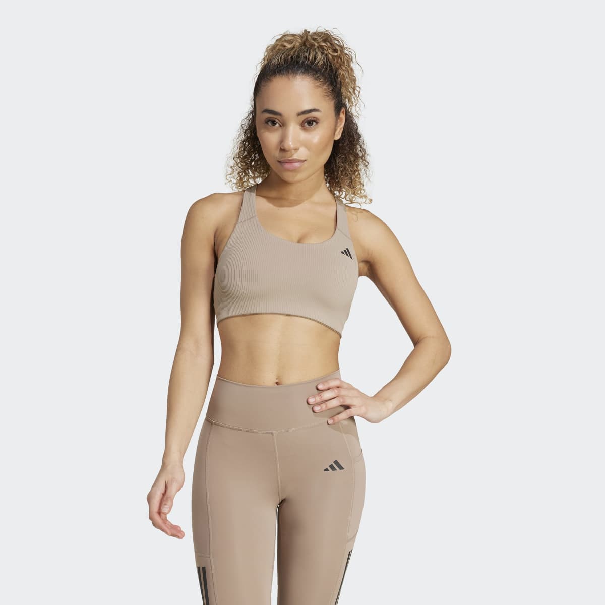 Imagem 0 de Top de Mulher Powerimpact Rib Medium Support Training