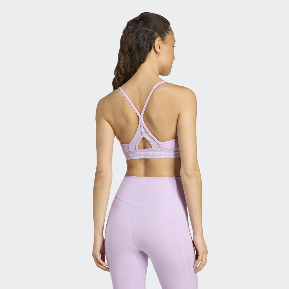Top de Mulher Aeroreact Training 3 Faixas Violeta-2