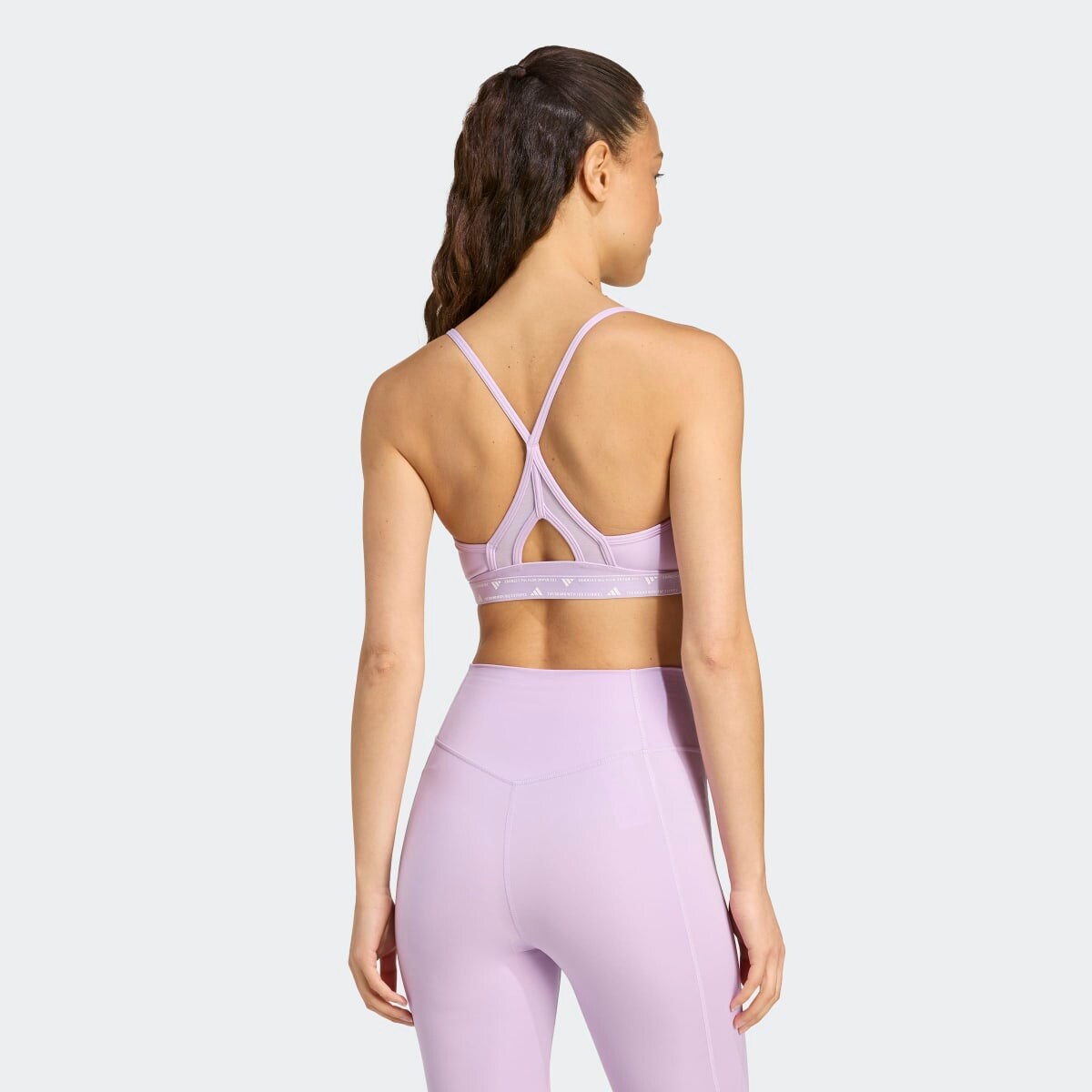 Top de Mulher Aeroreact Training 3 Faixas Violeta-2