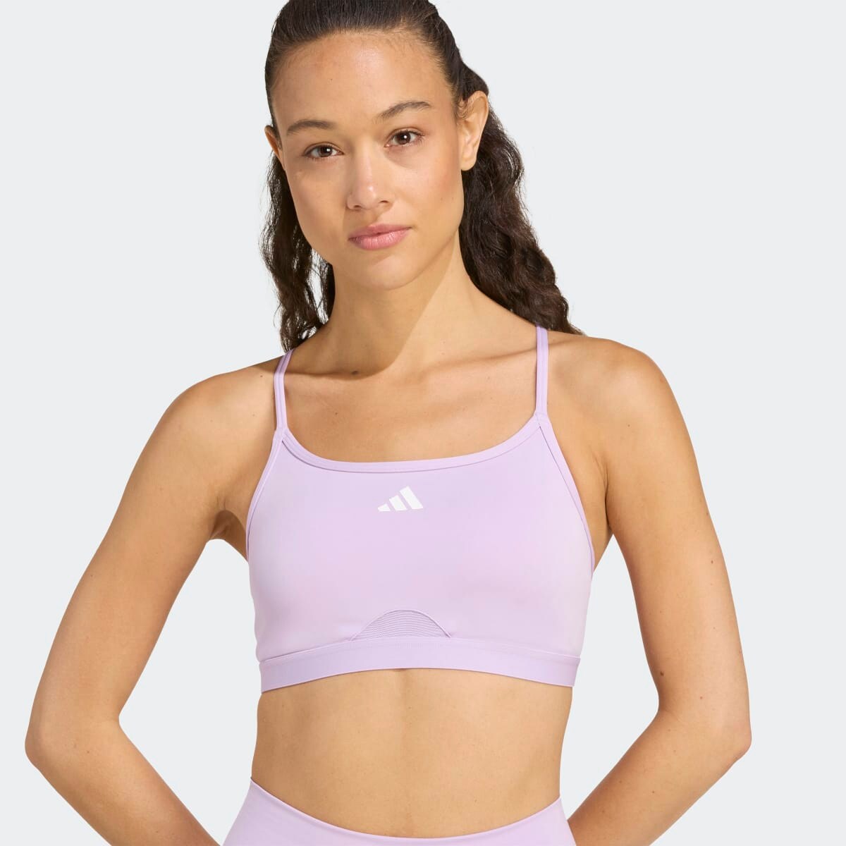 Top de Mulher Aeroreact Training 3 Faixas Violeta-3