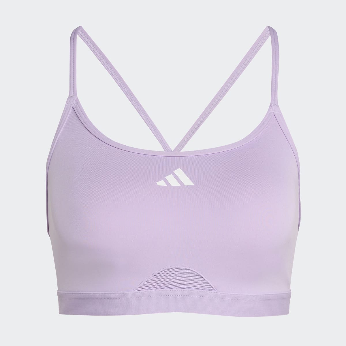 Top de Mulher Aeroreact Training 3 Faixas Violeta-6
