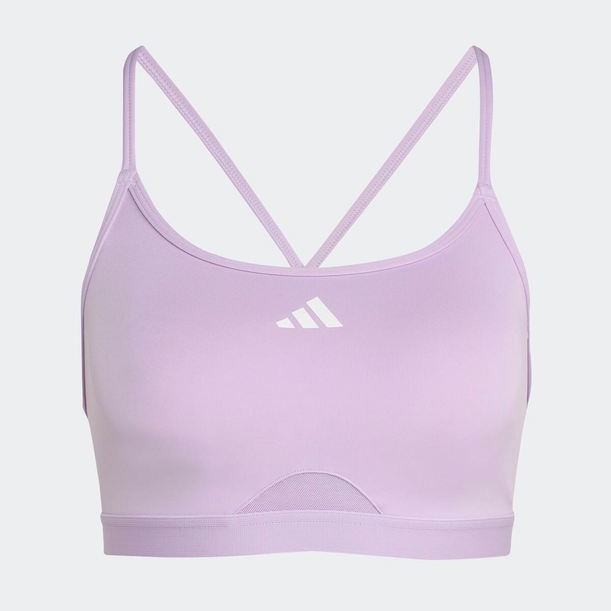 Top de Mulher Aeroreact Training 3 Faixas Violeta-6
