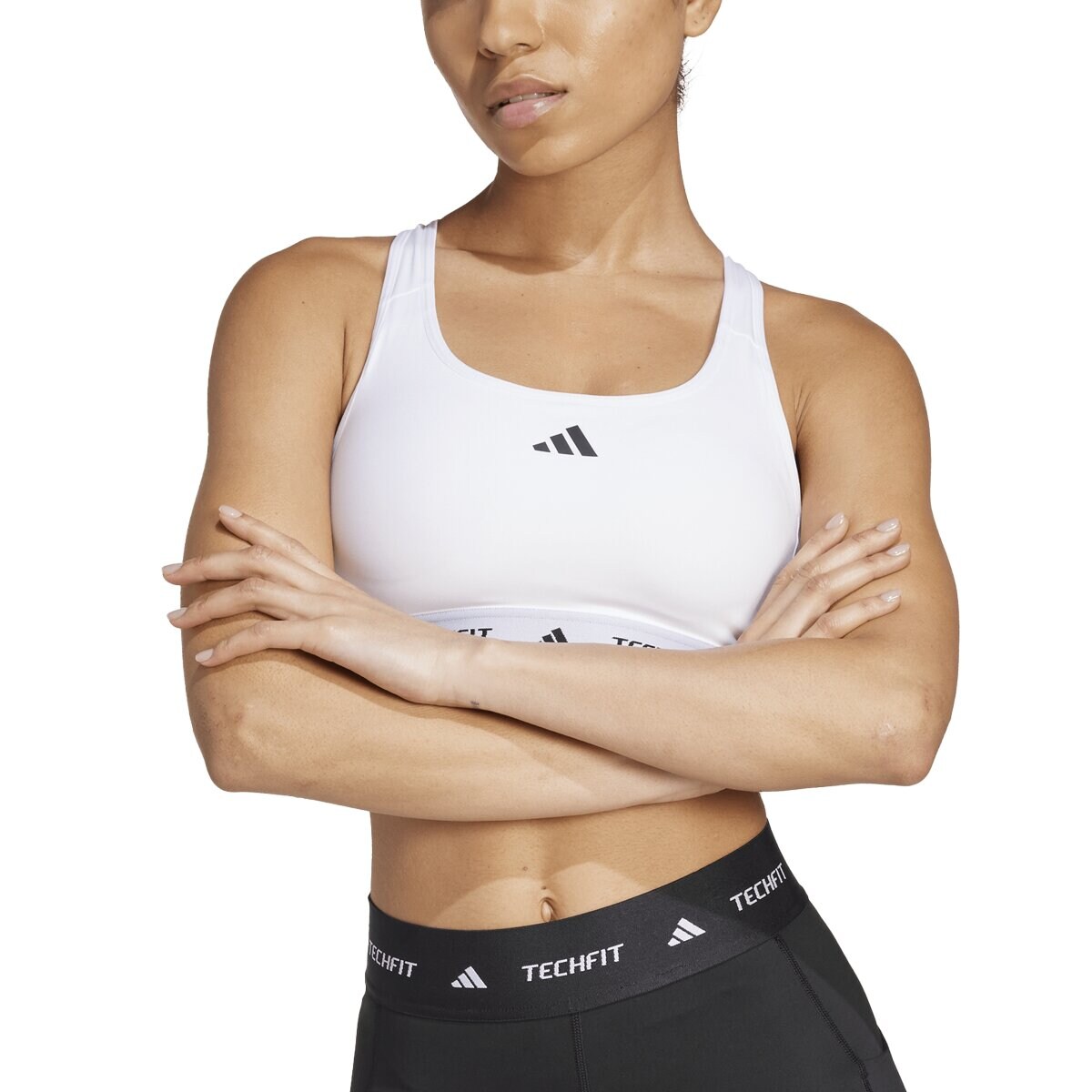 Top de Mulher Techfit Branco-4