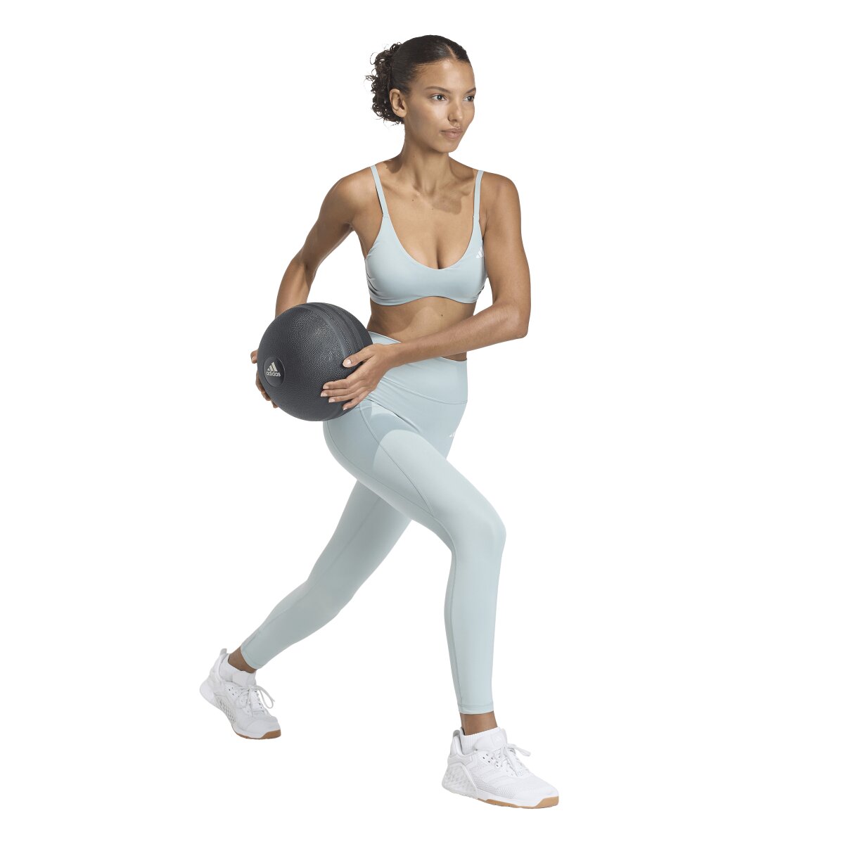 Top de Mulher Workout Essentials Plus Verde-5