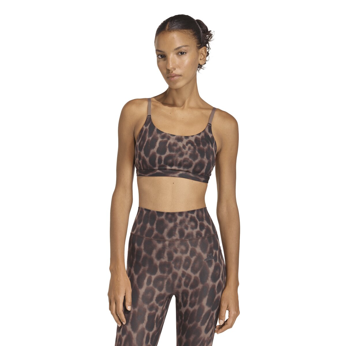 Top de Mulher Workout Essentials Plus Castanho-1