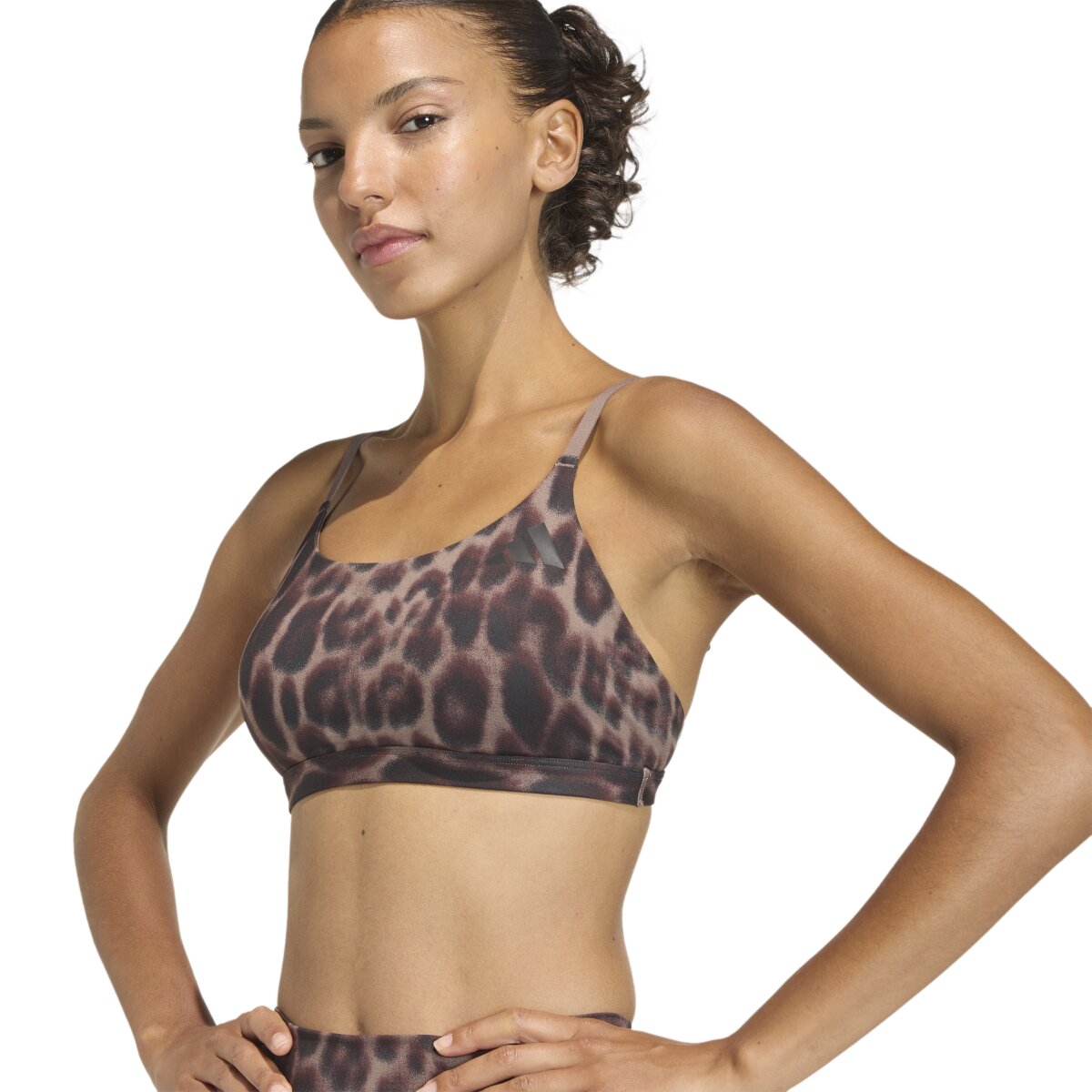 Top de Mulher Workout Essentials Plus Castanho-4