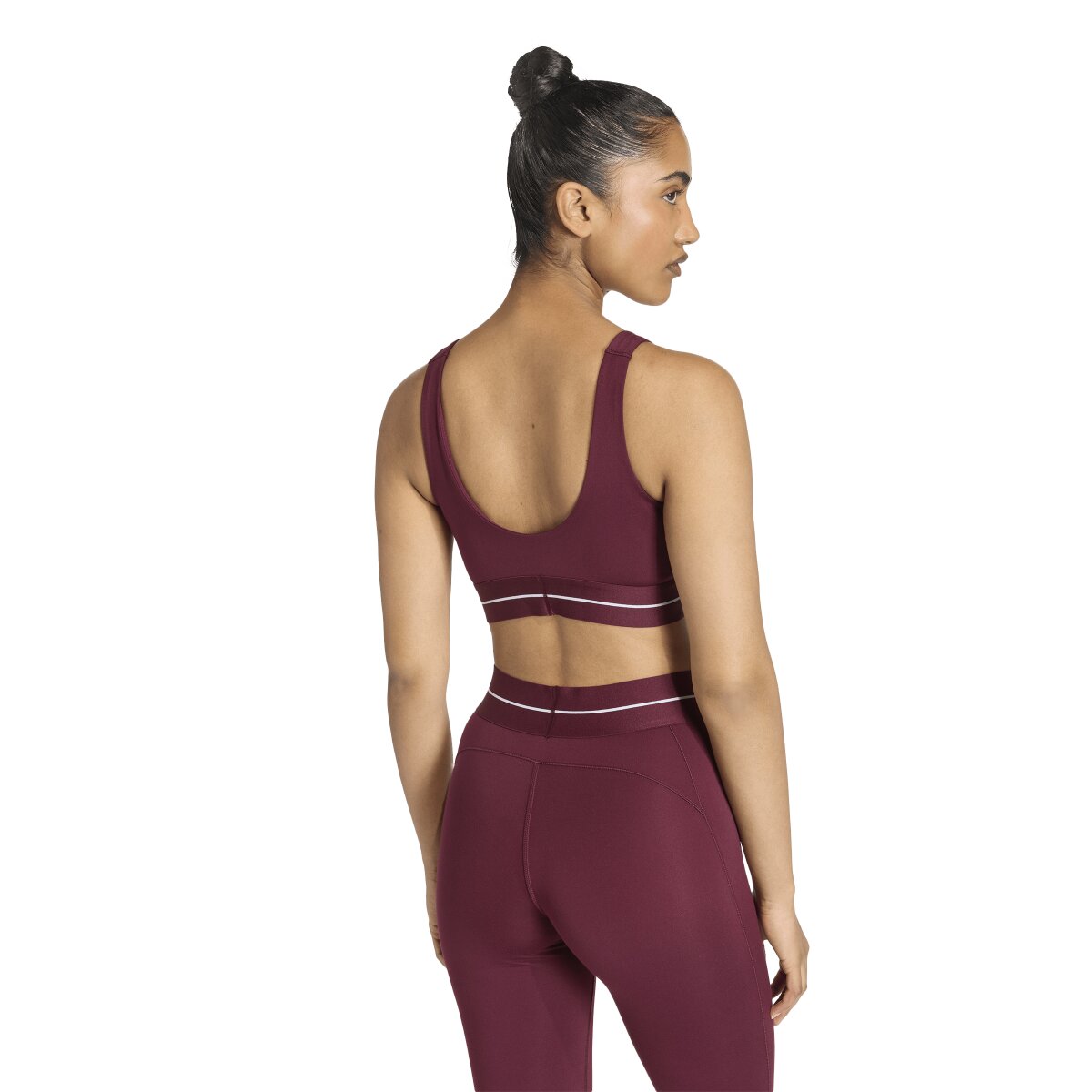 Top de Mulher Workout Essentials Plus Bordeaux-4