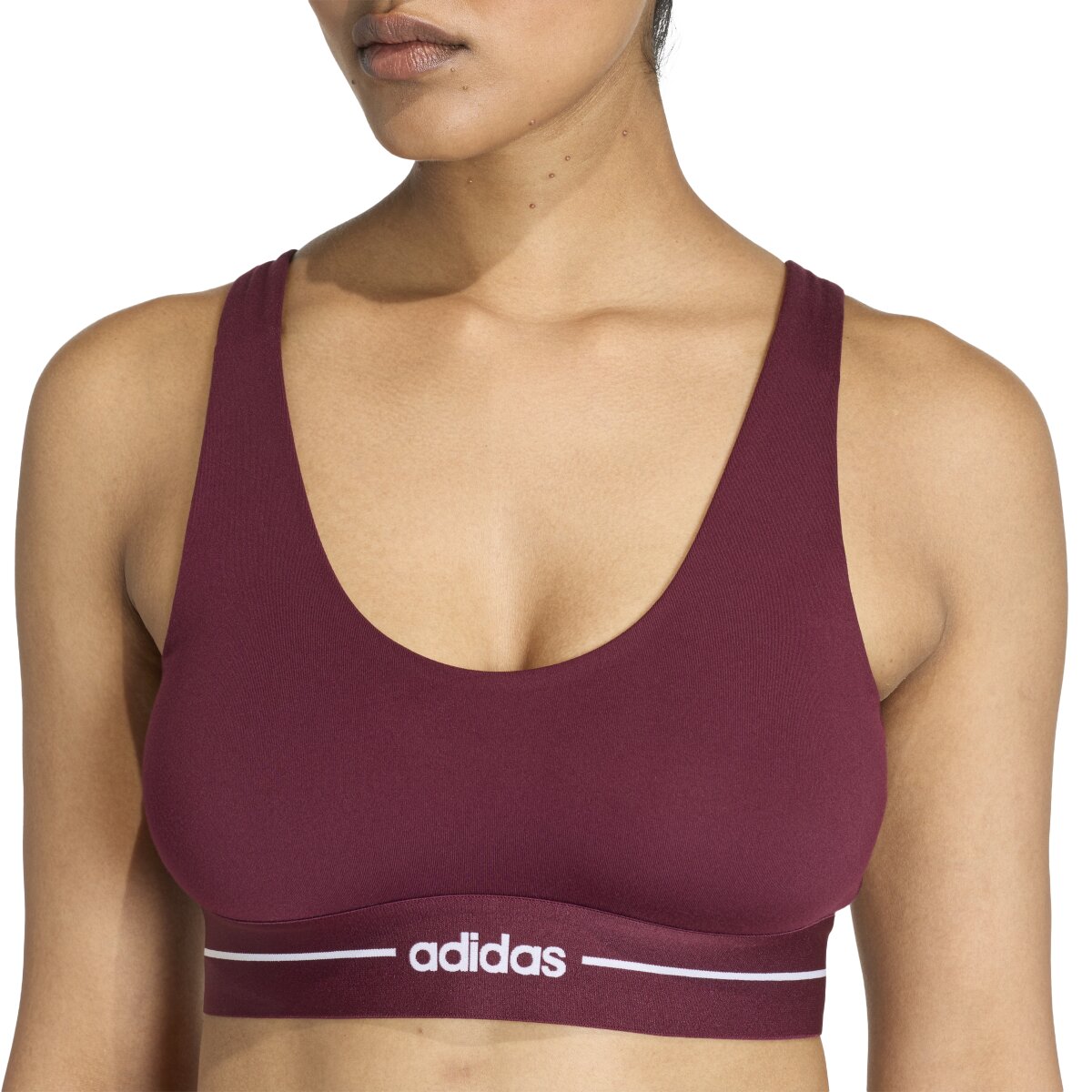 Top de Mulher Workout Essentials Plus Bordeaux-6