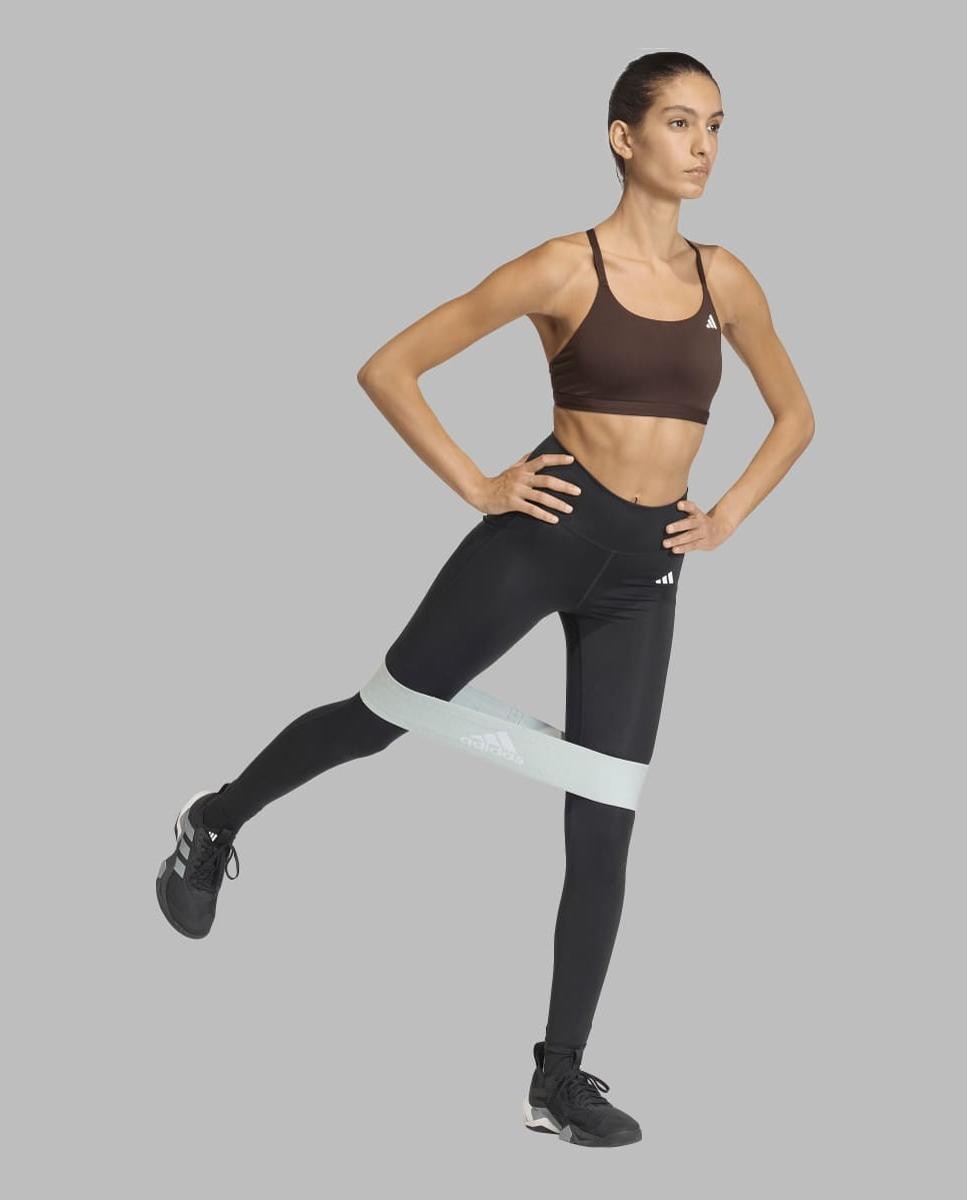 Top de Mulher Workout Essentials adidas Castanho-4