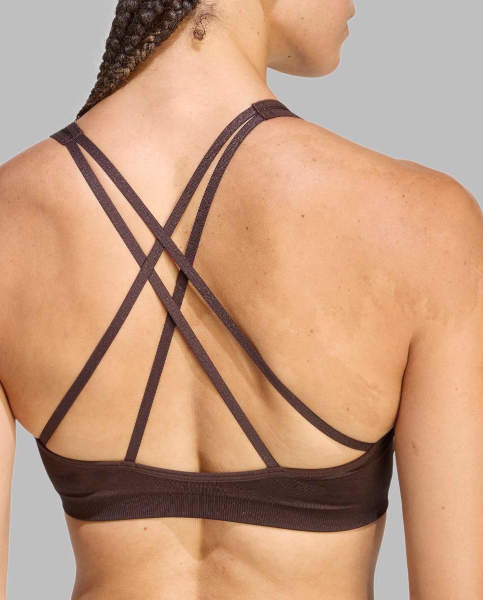 Top de Mulher Workout Essentials Castanho-2