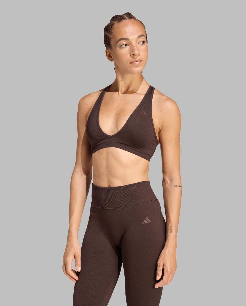 Top de Mulher Workout Essentials Castanho-3